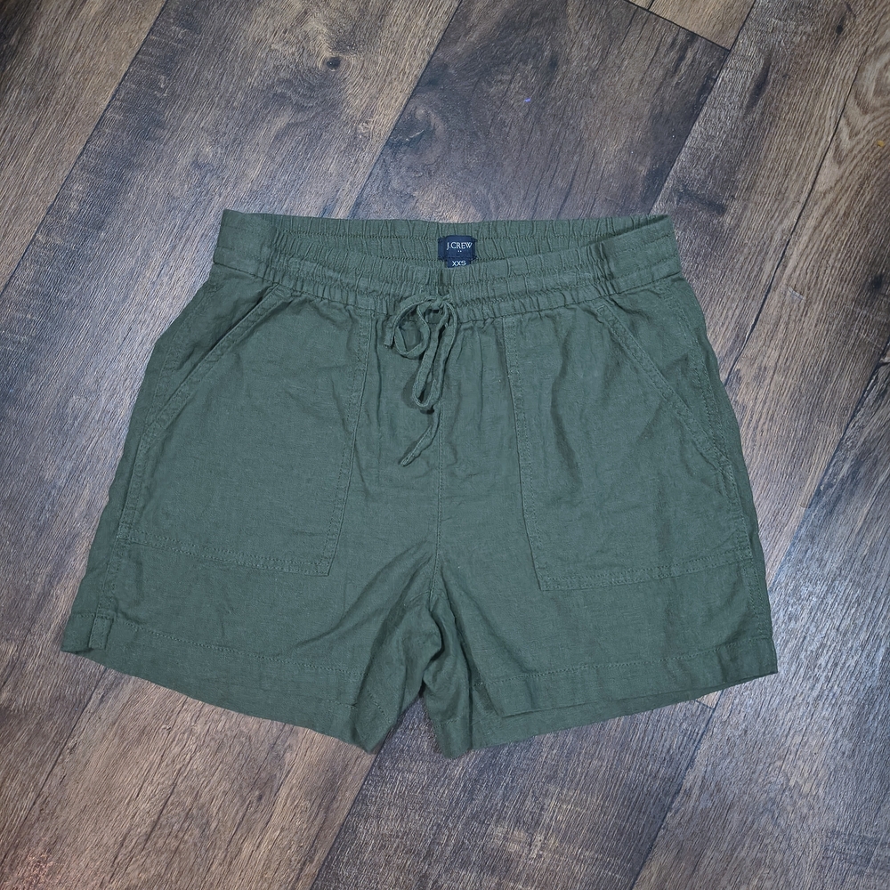 J. Crew Olive Athletic Shorts for Women